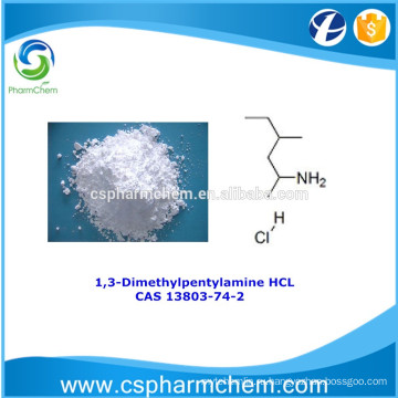 1,3-Dimethylpentylamine HCL, CAS 13803-74-2, DMAA для пищевой добавки